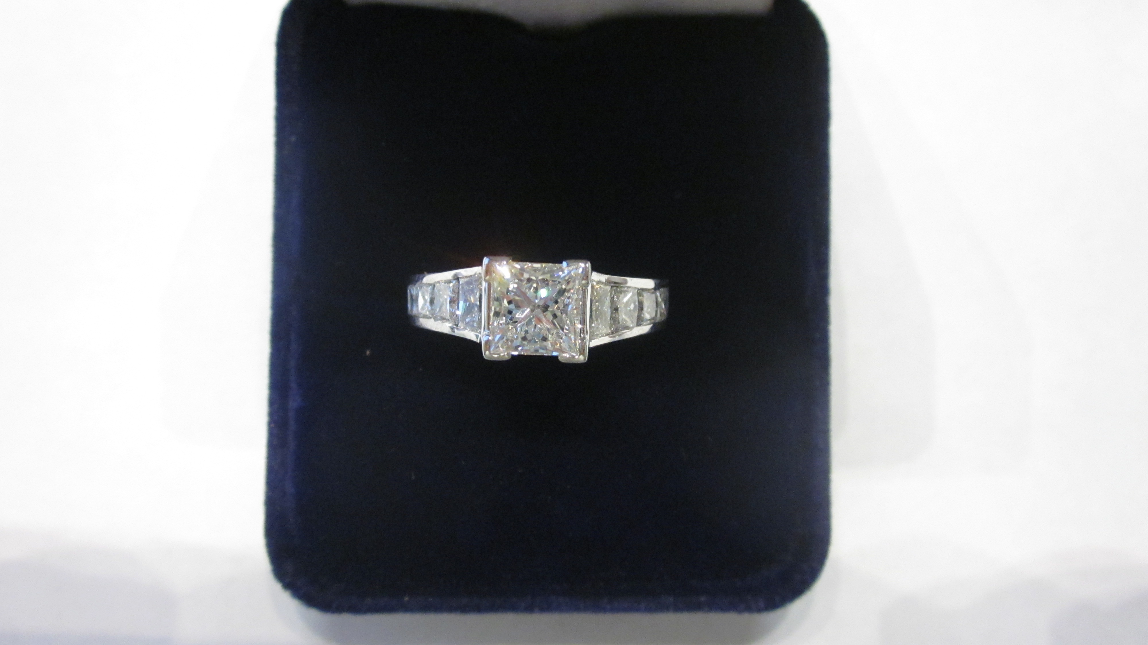 Princess Cut Diamond Engagement Ring