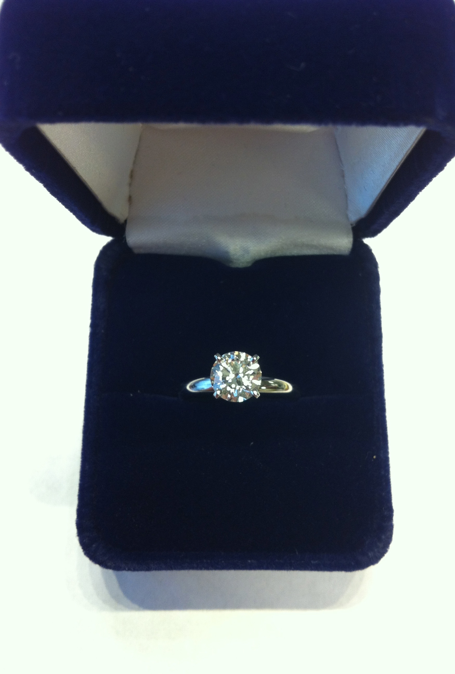 Round Brilliant Diamond Engagement Ring