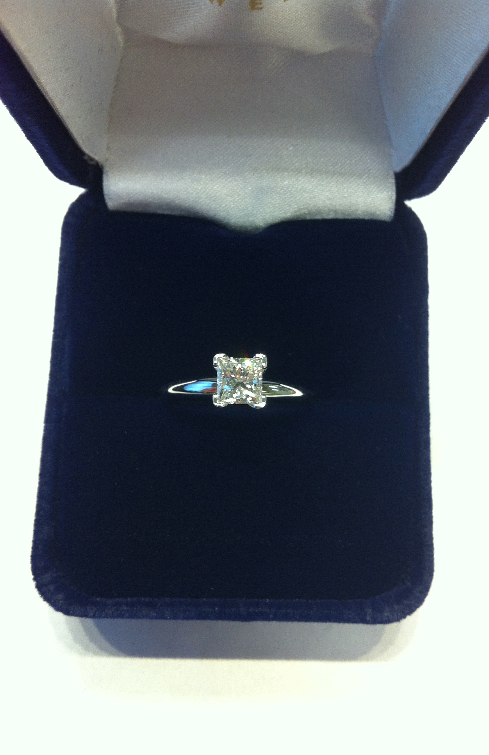 Princess Cut Diamond Engagement Ring