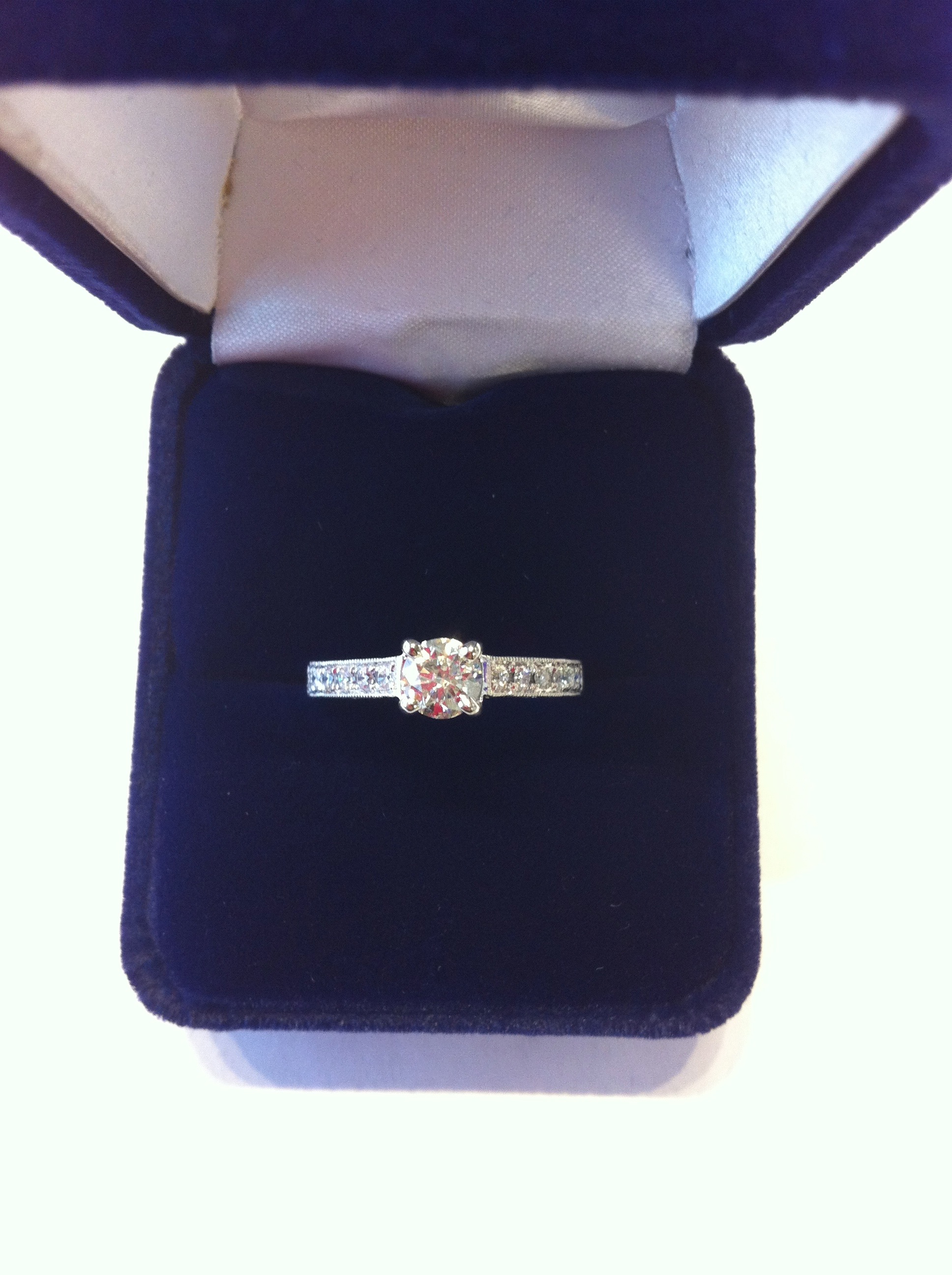 Round Brilliant Diamond Engagement Ring