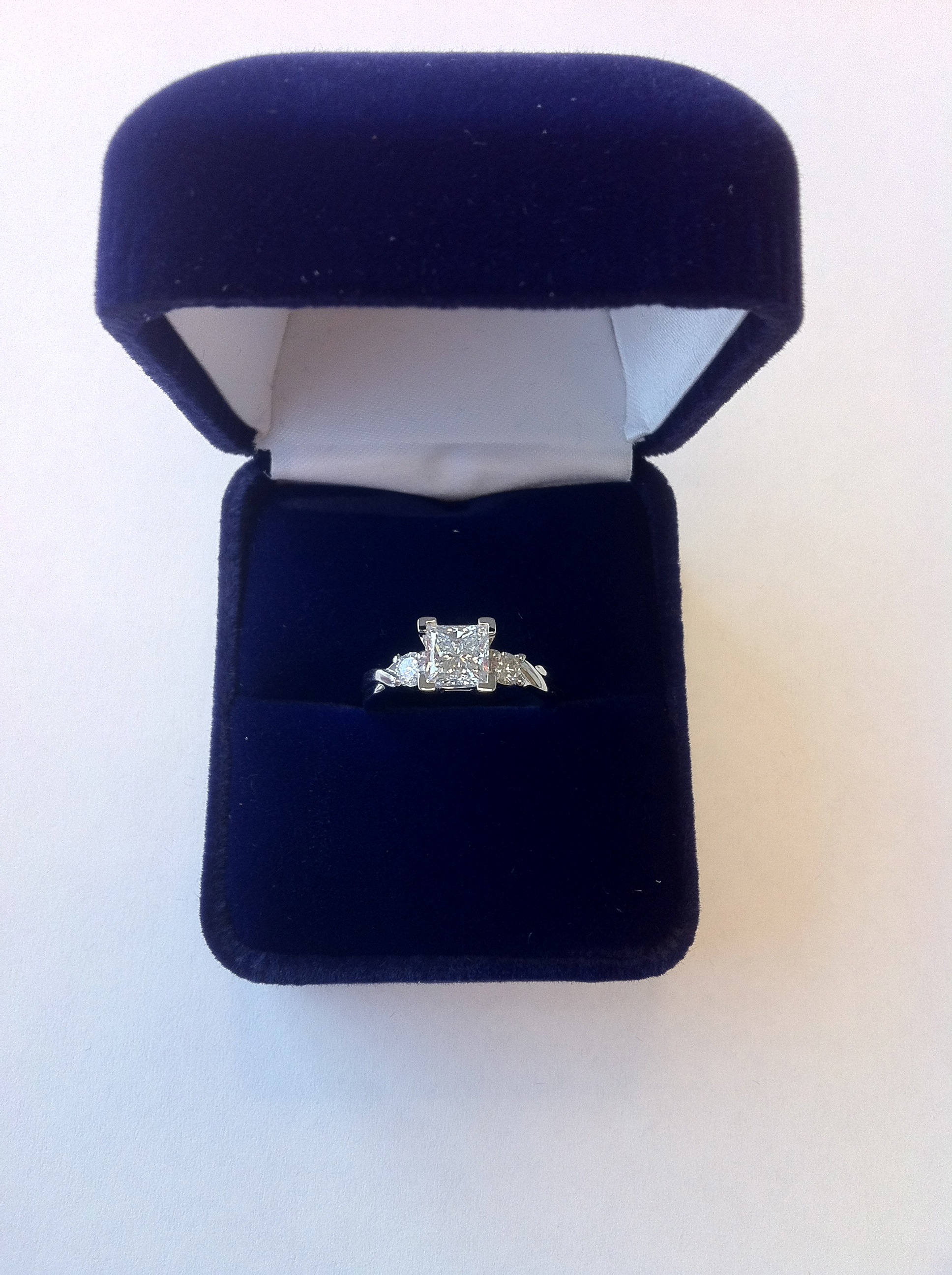 Princess Cut Diamond Engagement Ring