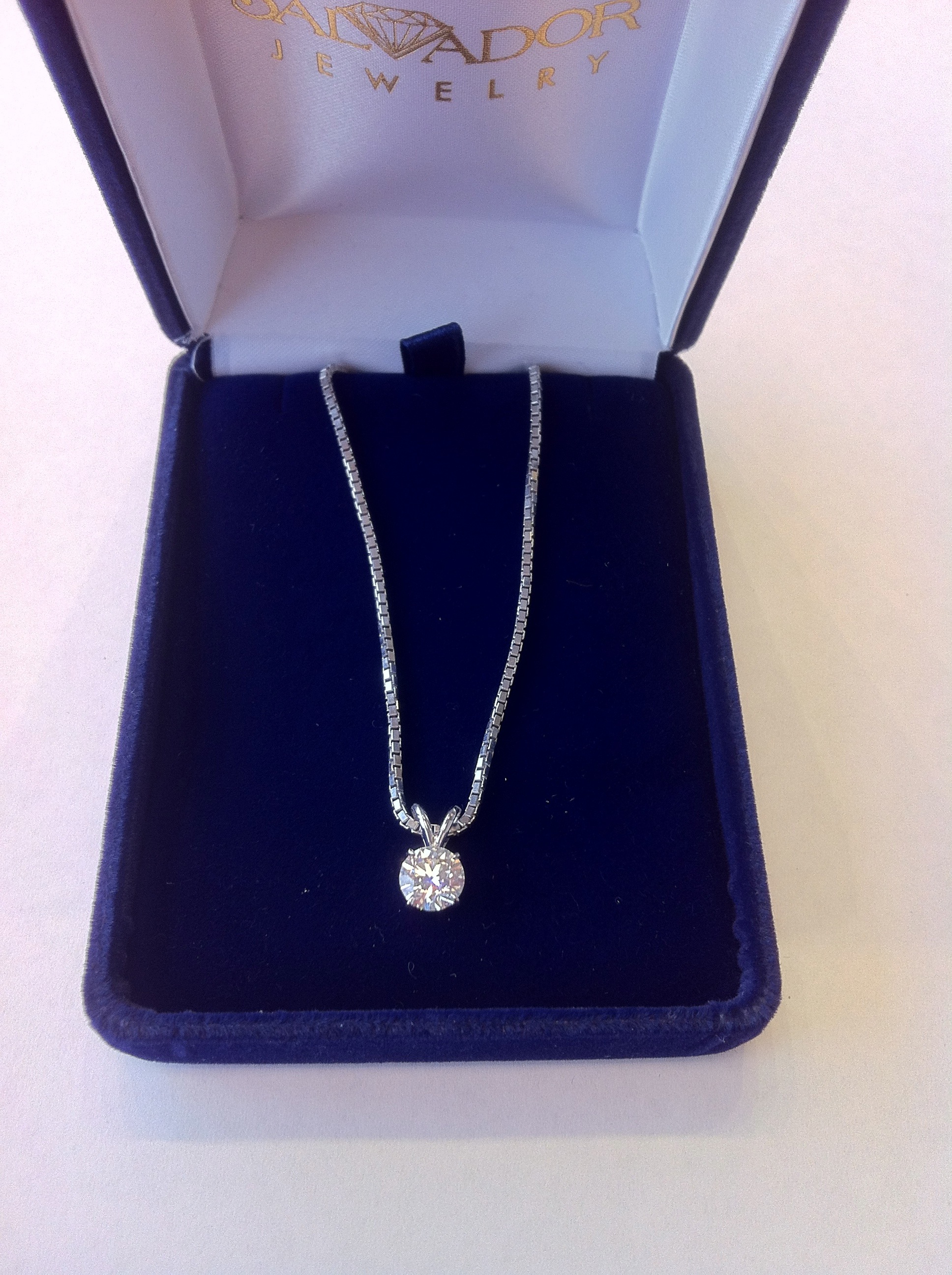 Round Brilliant Diamond Pendant