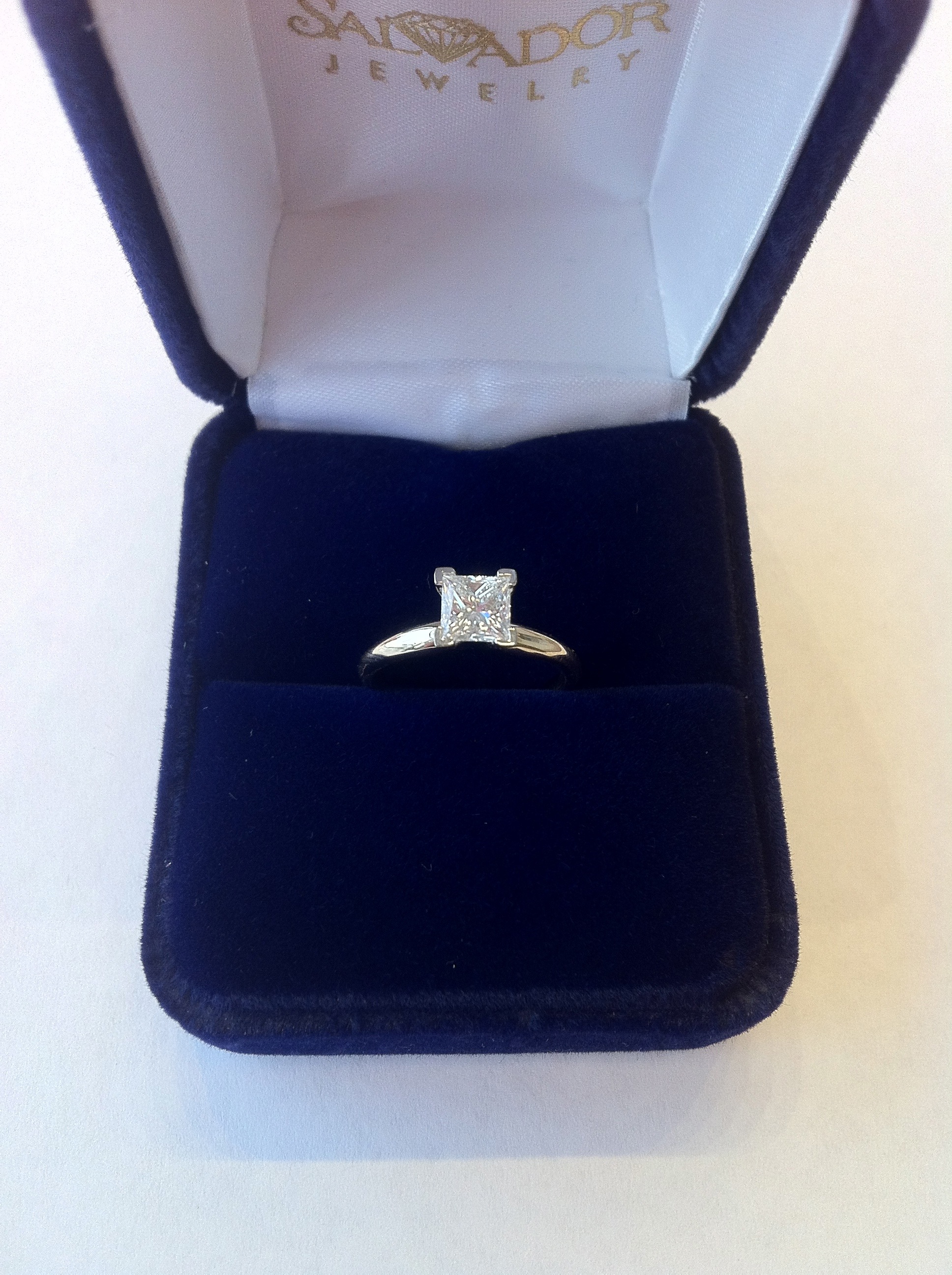 Princess Cut Diamond Engagement Ring