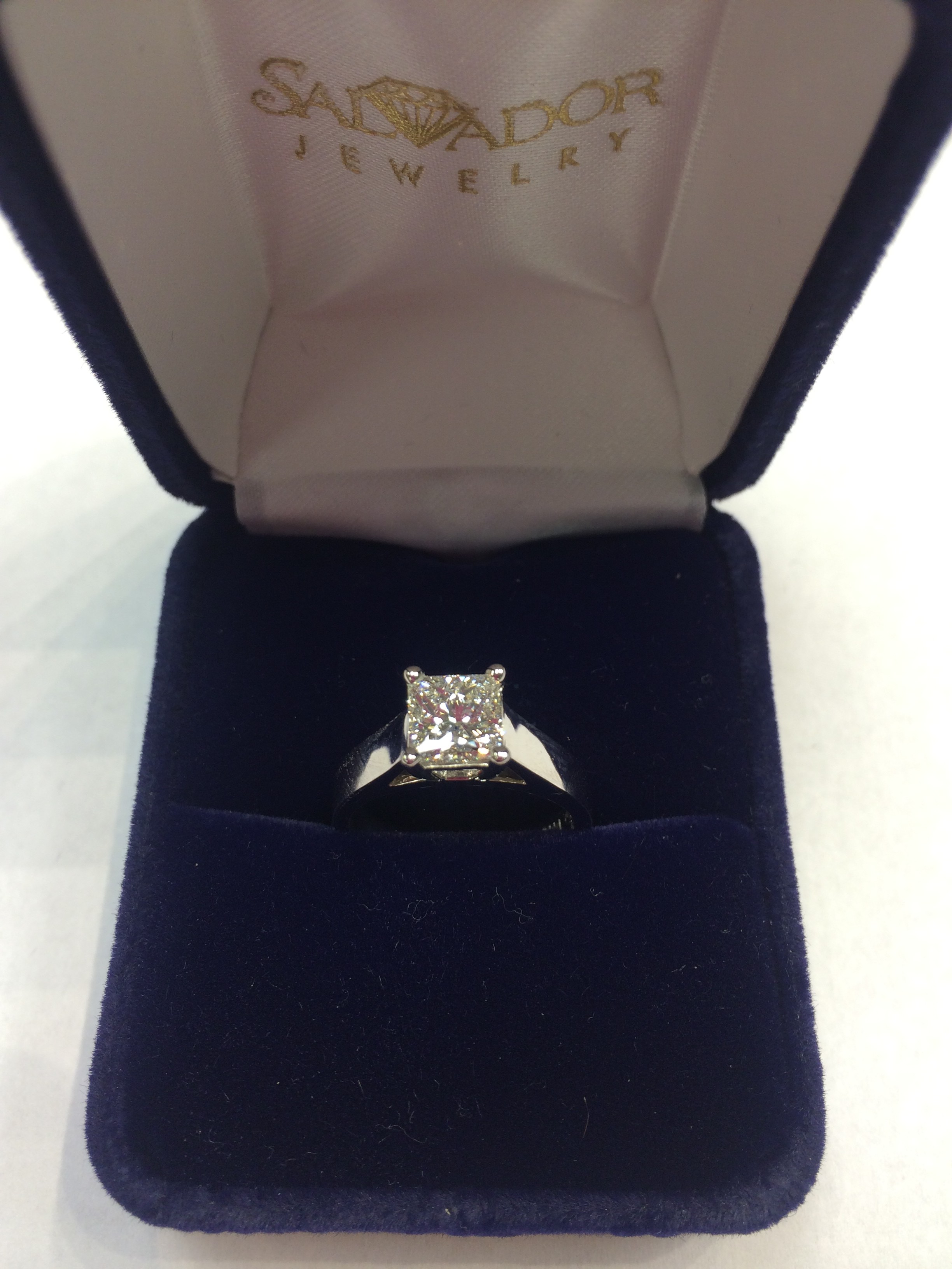 Princess Cut Diamond Engagement Ring